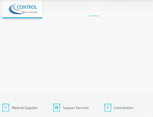 Tablet Screenshot of controlsupplies.com